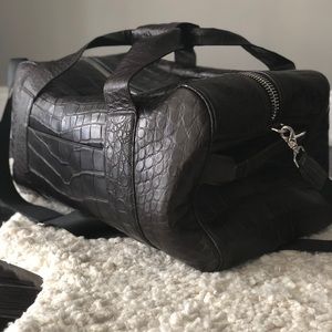 Hayward Luxury Brand Custom Crocodile Carry Duffle